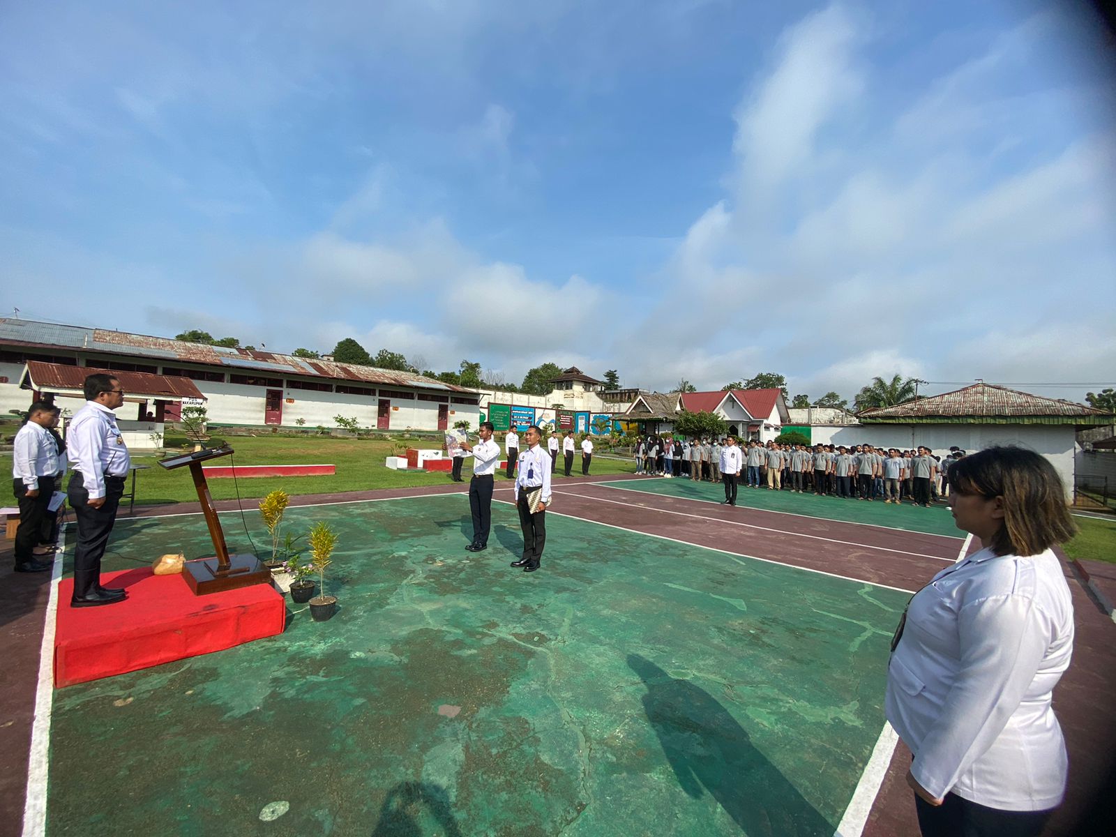 Kenang Jasa Pahwalan Rutan Rengat Mengelar Updacara Hari Pahlawan Tahun 2023